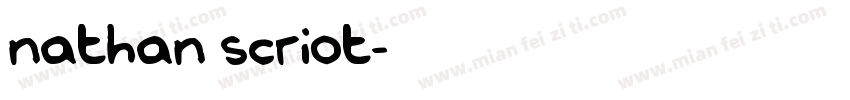 nathan scriot字体转换